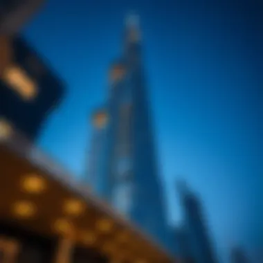 Architectural details highlighting Sky Tower's design