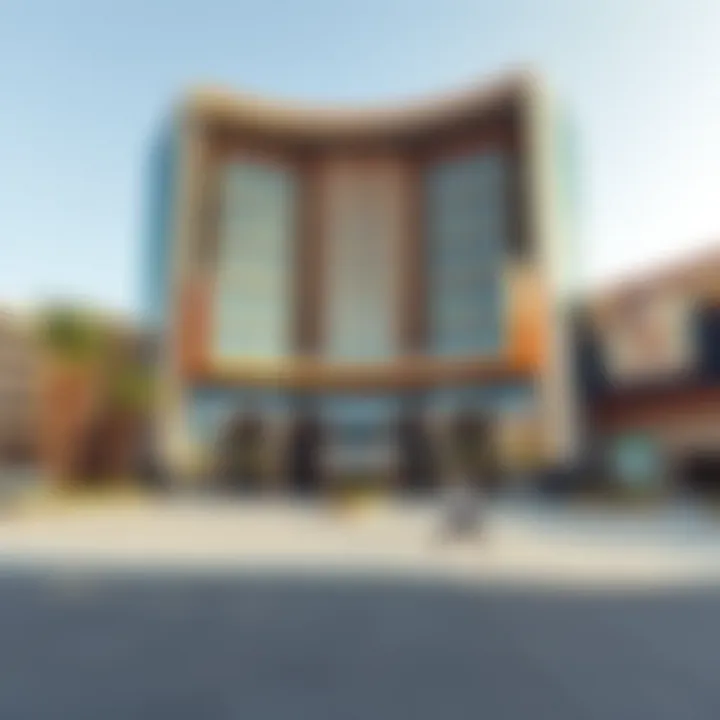 Exterior view of الماريا مول showcasing its modern architecture