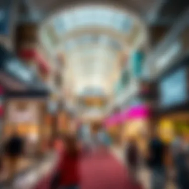 Retail Diversity within الماريا مول Interior shopping area filled with diverse retail stores