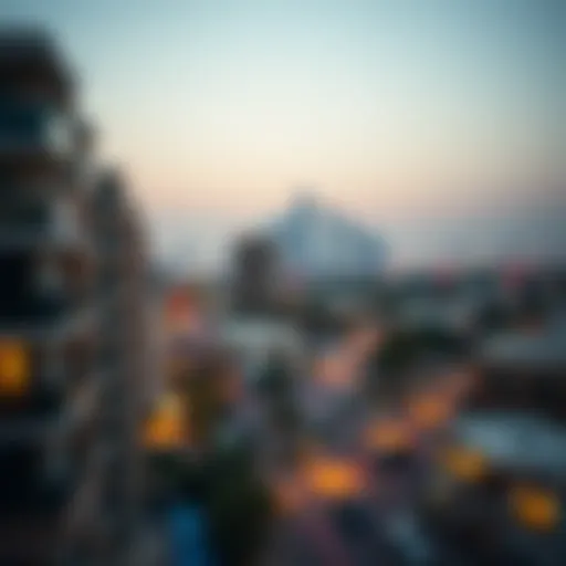 Stunning skyline view of Al Quoz apartments