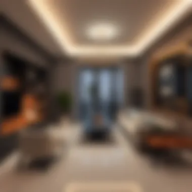 Contemporary Apartment Interior Luxurious apartment interior highlighting contemporary design
