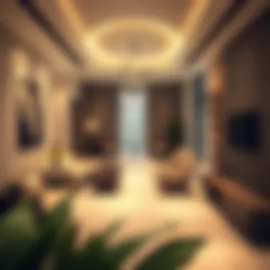 Elegant interiors of a modern property within بيوت ياس