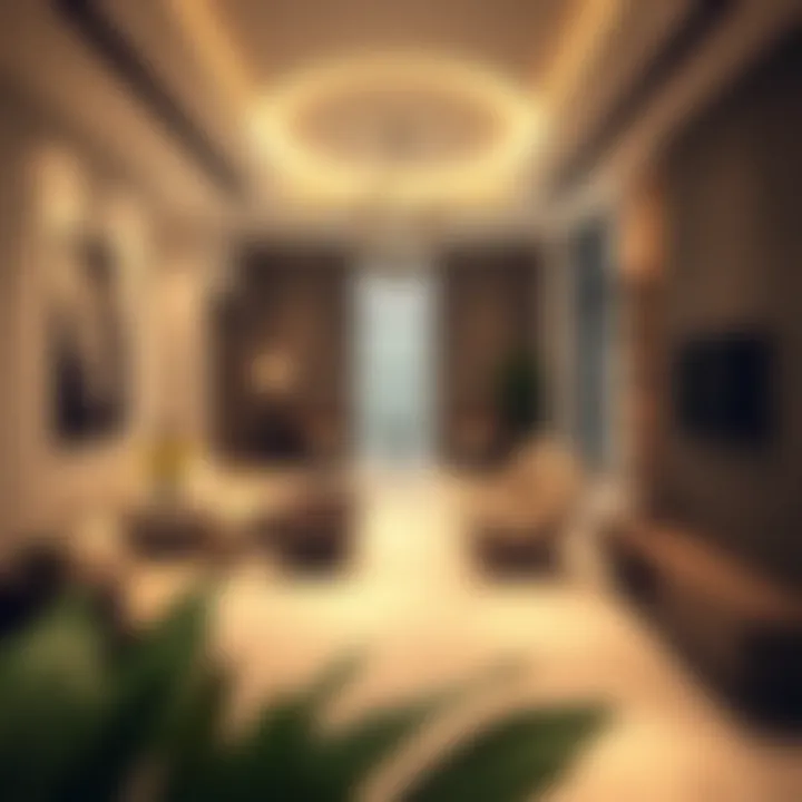Elegant interiors of a modern property within بيوت ياس