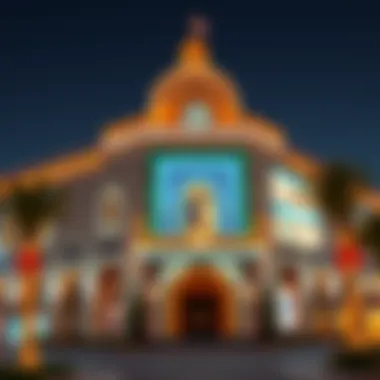 Architectural marvels adorned with festive decorations for National Day