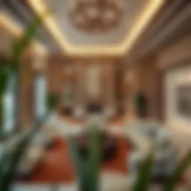 Luxurious interior design of a property in Full Cart