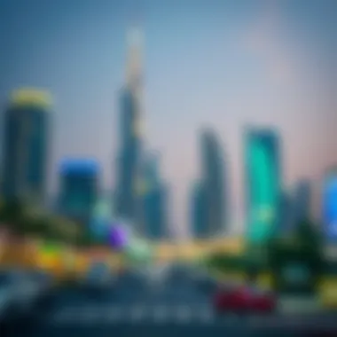 Architectural Marvels of Dubai's Skyline Architectural highlights showcasing Dubai's skyline