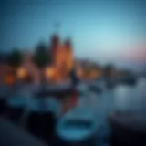 Historic waterfront view of Port Saeed