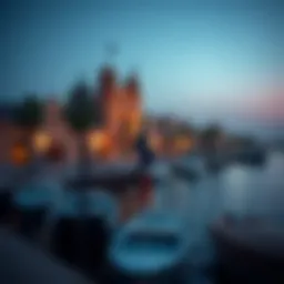 Historic waterfront view of Port Saeed