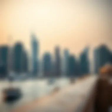 Modern Skyline of Deira Modern skyline and real estate developments in Deira