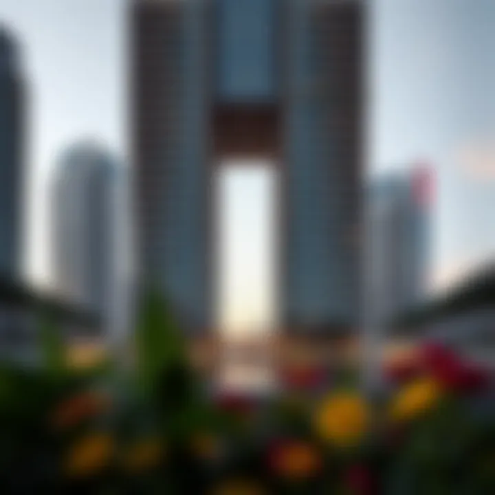 Visual representation of investment potential in Red Diamond Building
