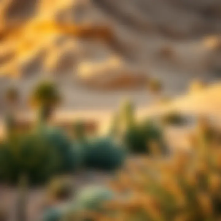 Ecological diversity captured in desert flora and fauna
