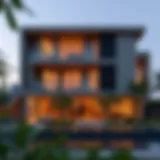 Stunning architectural design of the Sayyah Residence