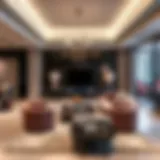 Luxurious living room with modern decor