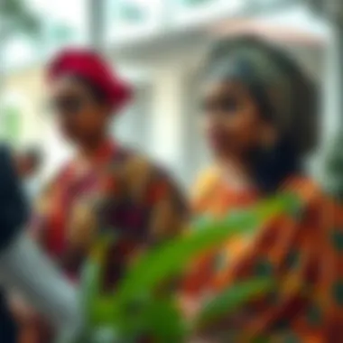 Celebrating Cultural Diversity Cultural attire reflecting diversity in professional environments