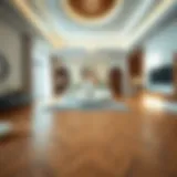 Luxurious Parquet Flooring in a Modern Dubai Home